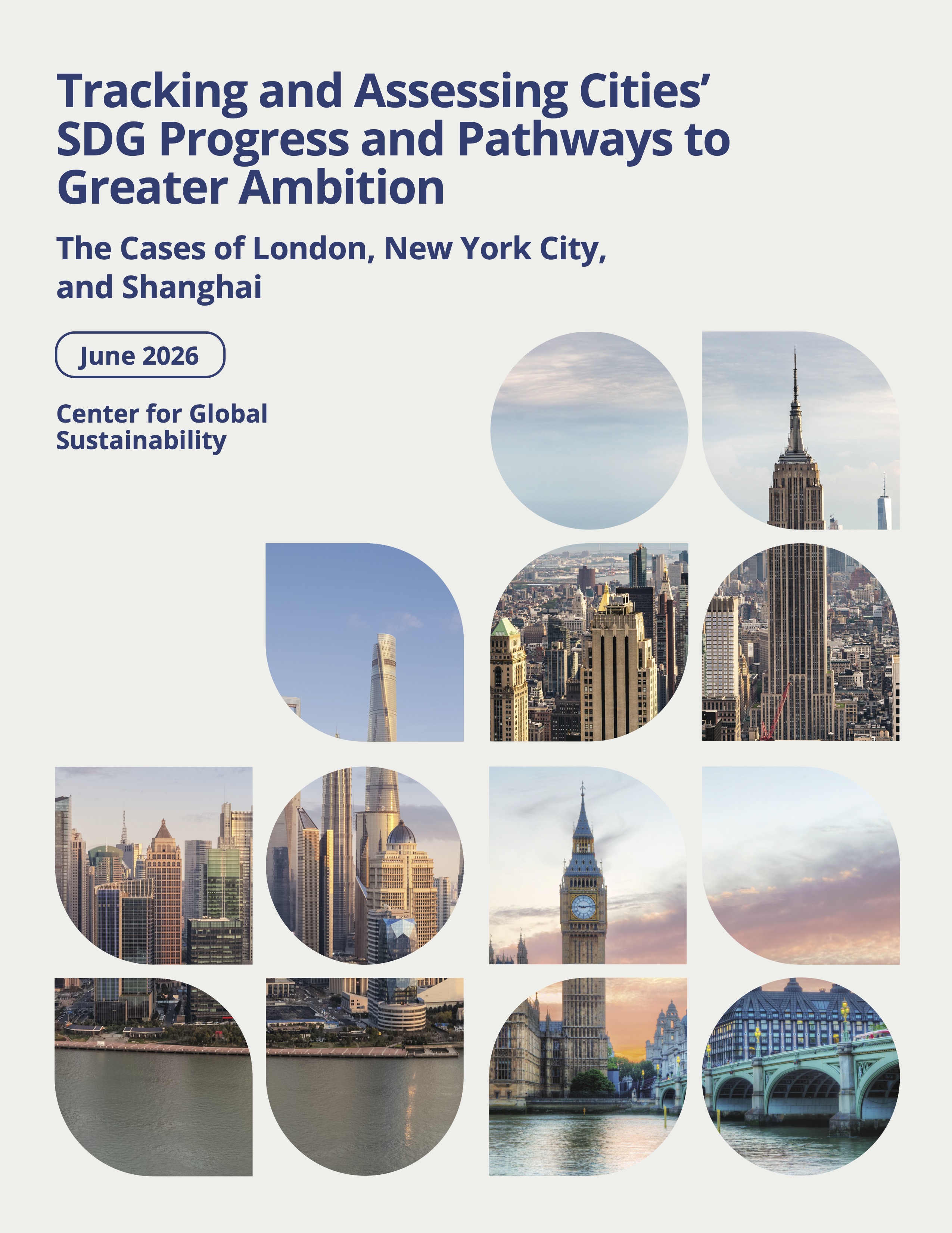 Sustainable Cities Report Cover
